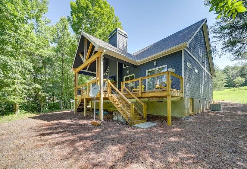 Serene Franklin Cabin With Tessentee Creek Access!