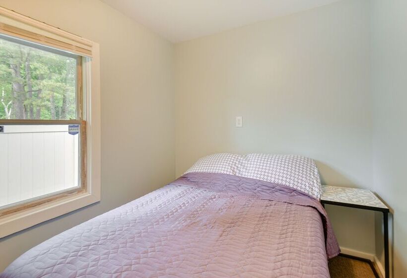 Waterfront Gray Home W/ Furnished Deck & Fire Pit!