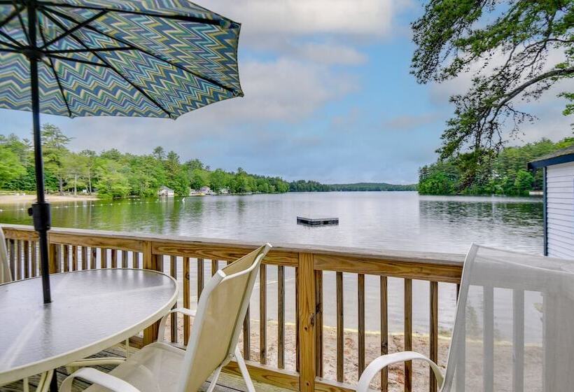 Waterfront Gray Home W/ Furnished Deck & Fire Pit!