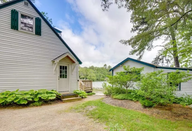 Waterfront Gray Home W/ Furnished Deck & Fire Pit!