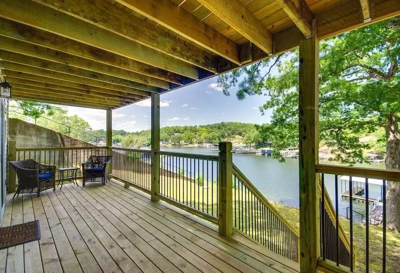 Dock & Boat Slip: Lakefront Osage Beach Home!