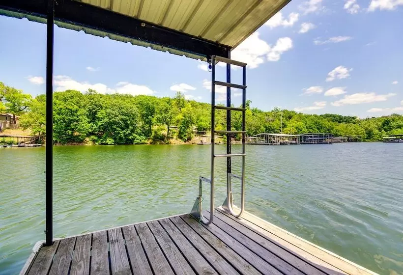 Dock & Boat Slip: Lakefront Osage Beach Home!