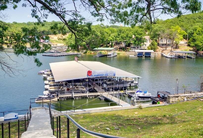 Dock & Boat Slip: Lakefront Osage Beach Home!