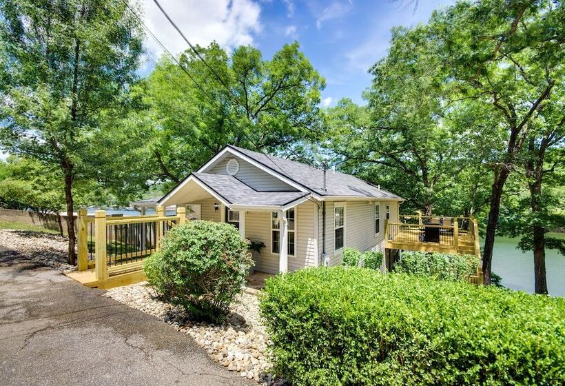 Dock & Boat Slip: Lakefront Osage Beach Home!