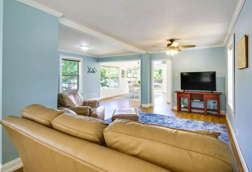 Dock & Boat Slip: Lakefront Osage Beach Home!