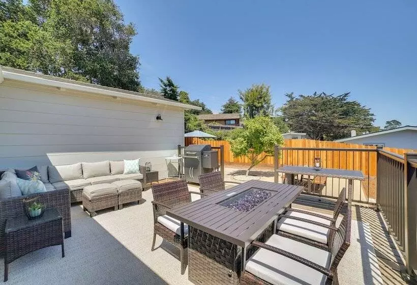 Modern Del Rey Oaks Retreat: 2 Mi To Monterey Bay!