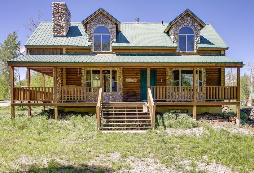 Remote Cedar City Cabin W/ Deck, Views, Fireplaces