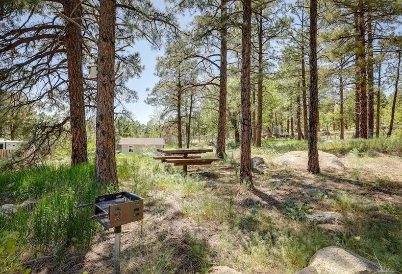 Spacious Flagstaff Cabin W/ Hot Tub & Fire Pit!