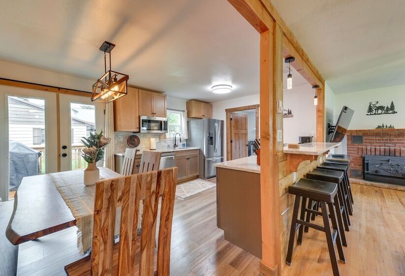 Teton Valley Getaway: Fenced Yard, Grill