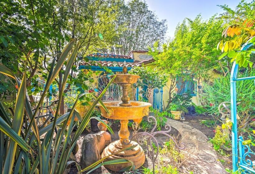 Flower Garden Cottage W/ Treehouse & Waterfall By Redawning