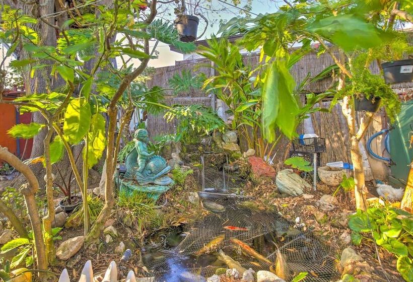 Flower Garden Cottage W/ Treehouse & Waterfall By Redawning