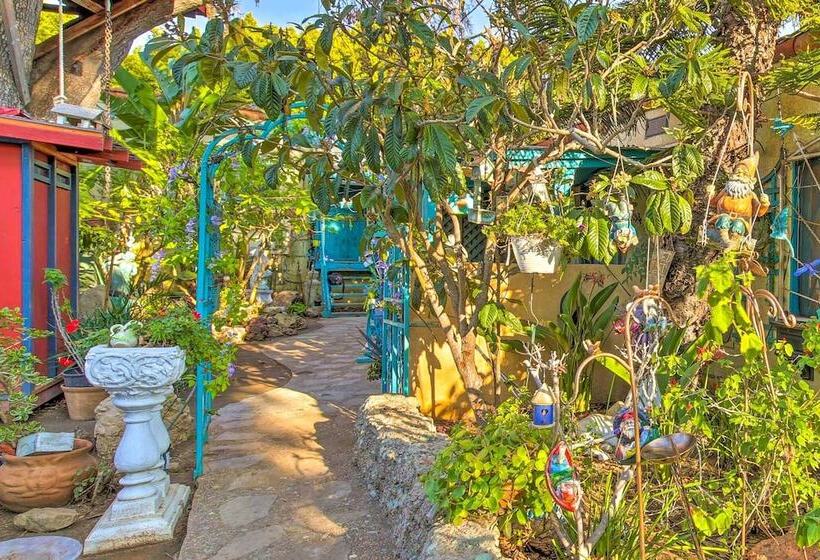 Flower Garden Cottage W/ Treehouse & Waterfall By Redawning