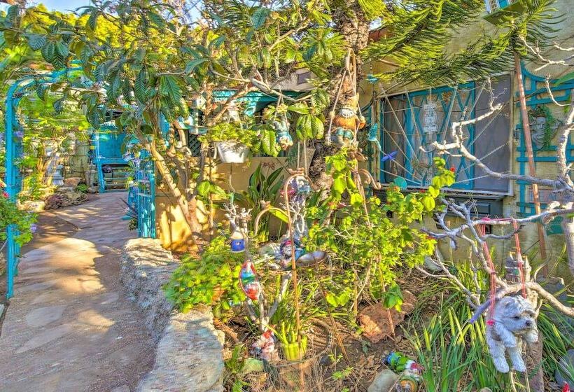 Flower Garden Cottage W/ Treehouse & Waterfall By Redawning