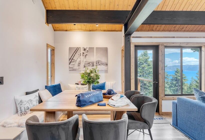 Lake View, Firepit, Game Room Remodeled Lake Tahoe Luxury Cabin By Avantstay