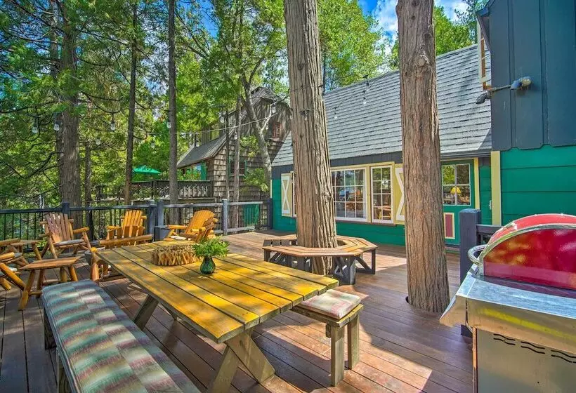 Vintage Lake Arrowhead Cabin   Walk To Lake!