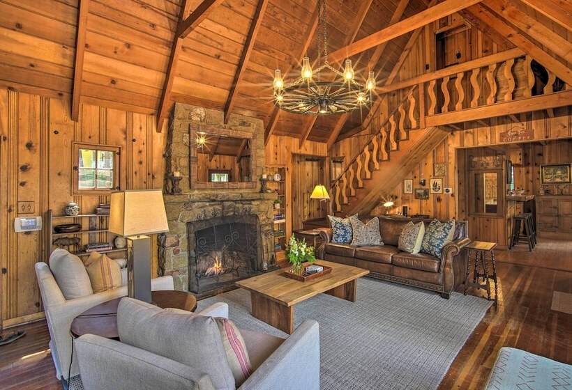 Vintage Lake Arrowhead Cabin   Walk To Lake!