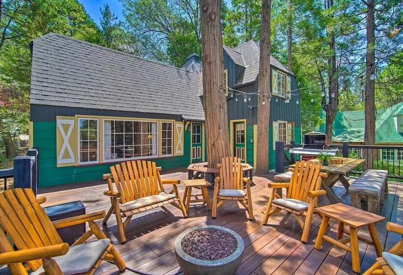 Vintage Lake Arrowhead Cabin   Walk To Lake!