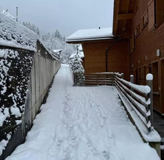 تختخواب و صبحانه Hop In Nest Cozy Bed&breakfast In Wengen