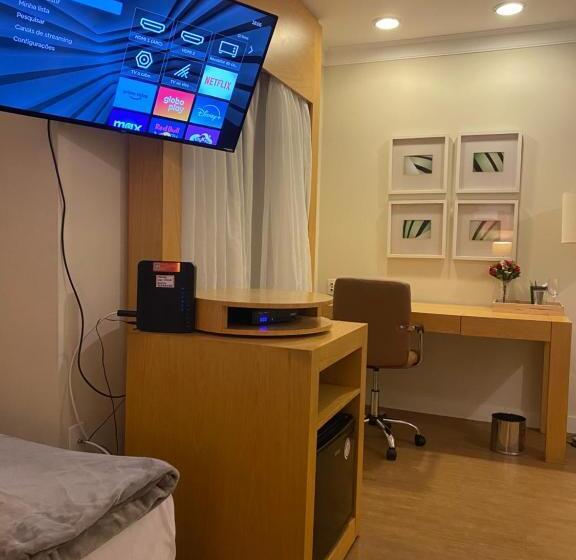 Hotel Flat Excelente Em Frente Ao Aeroporto De Congonhas H602