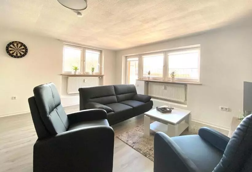 Gemütliche Unterkünfte Für Längeren Aufenthalt Und Monteure Inkl Balkon, Waschmaschine, Wifi, Küche