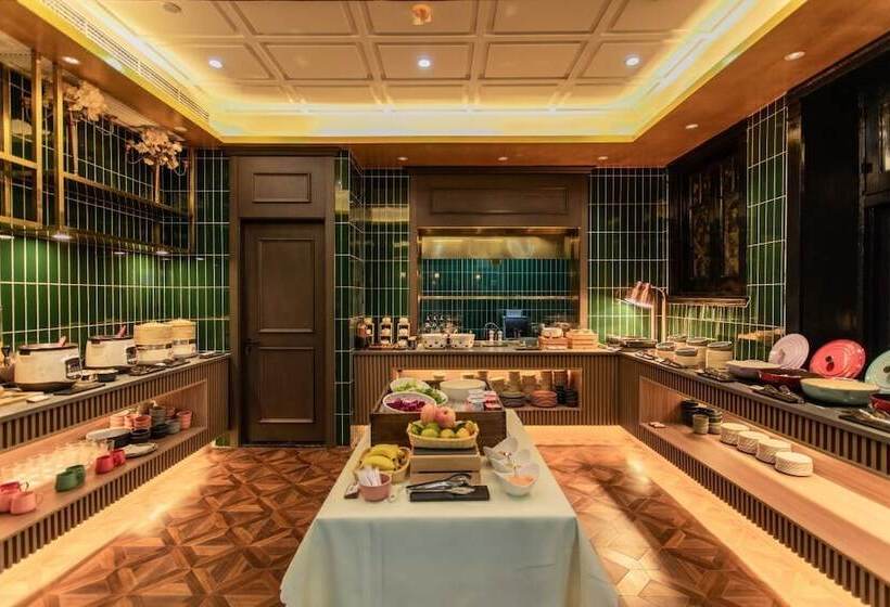 Hotell Wuhan Hankou Jiangtan Manxin Mansion