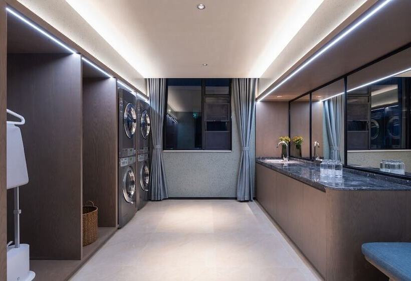 Hotell Wuhan Hankou Jiangtan Manxin Mansion