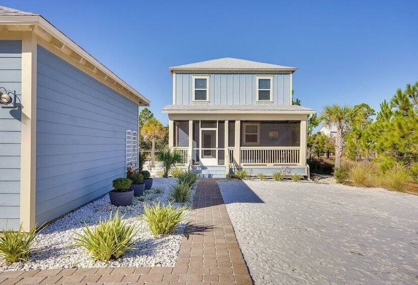 Beachy Port St Joe Home: On Site Boardwalk Access!