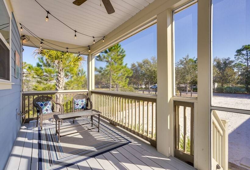 Beachy Port St Joe Home: On Site Boardwalk Access!