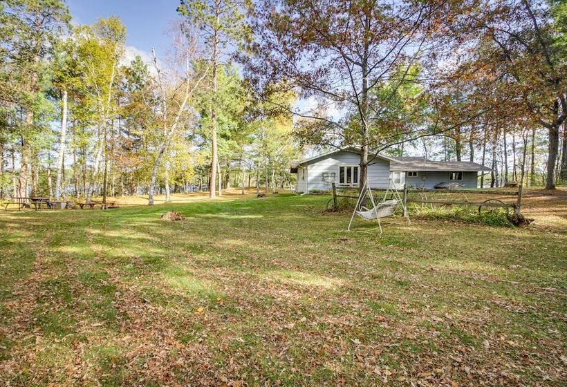 Lakefront Park Rapids Cabin W/ Grill & Fire Pit!