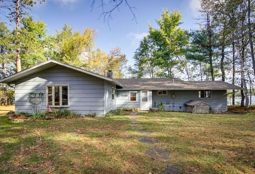 Lakefront Park Rapids Cabin W/ Grill & Fire Pit!