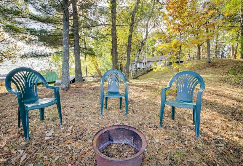 Lakefront Park Rapids Cabin W/ Grill & Fire Pit!