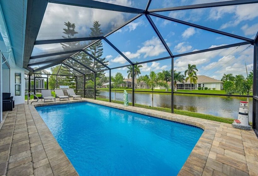 Stunning Naples Home W/ Pool, Patio, Water Views