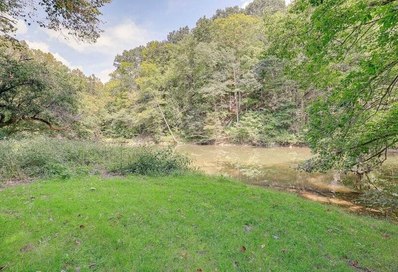 Creekfront Max Meadows Mobile Home With Deck!