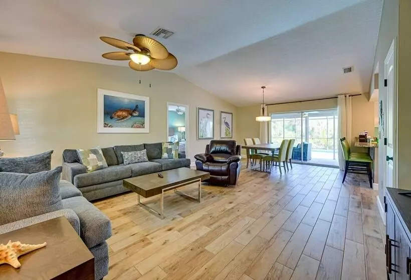 Englewood Oasis W/ Screened Lanai + Outdoor Pool!