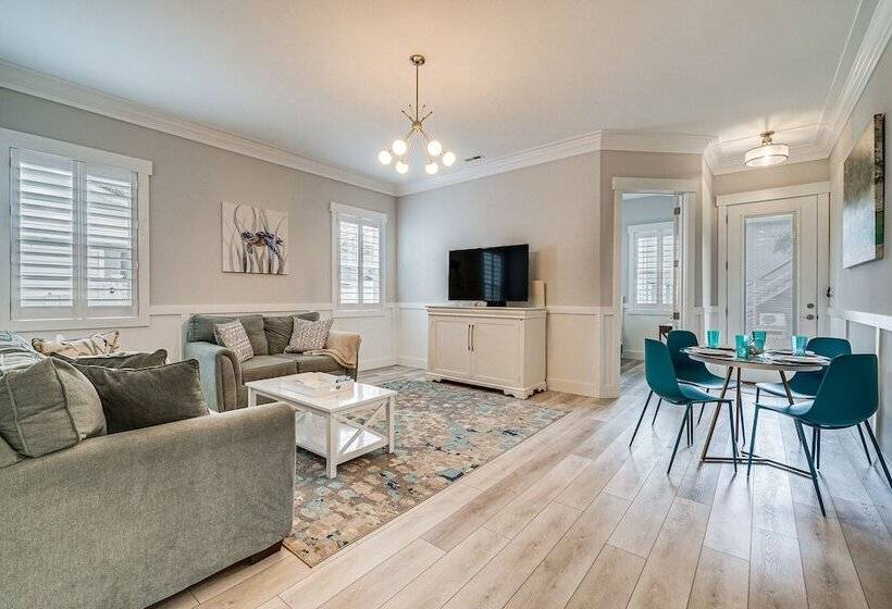 3 Blocks To Kure Beach: Home W/ Patio!