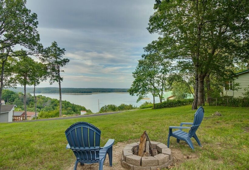 Lake View Mountain Home Retreat W/ Fire Pit!