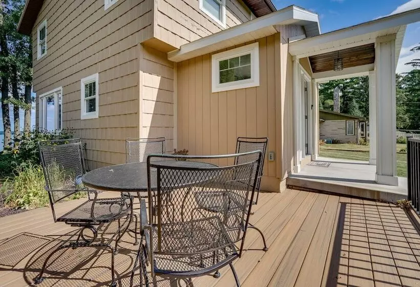 Lakefront Chippewa Falls Haven W/ Private Deck!