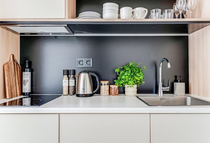 ペンション Sanders Port   Bright Studio Near Piraeus Port