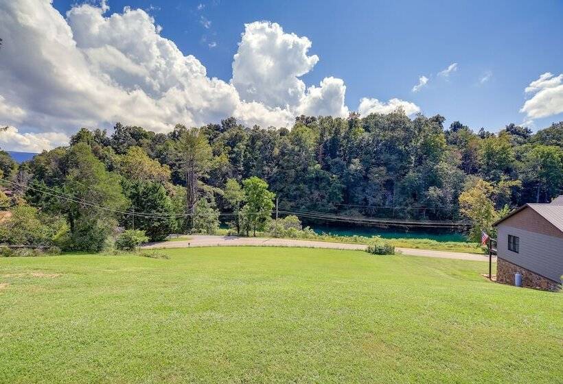 Riverfront Bluff City Retreat W/ Patio & Grill!