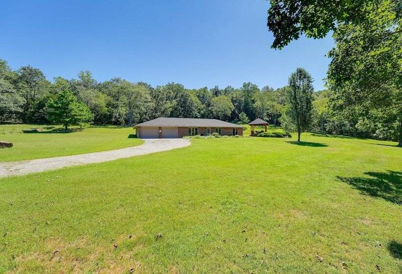 Serene Ava Countryside Home W/ Deck & Fire Pit