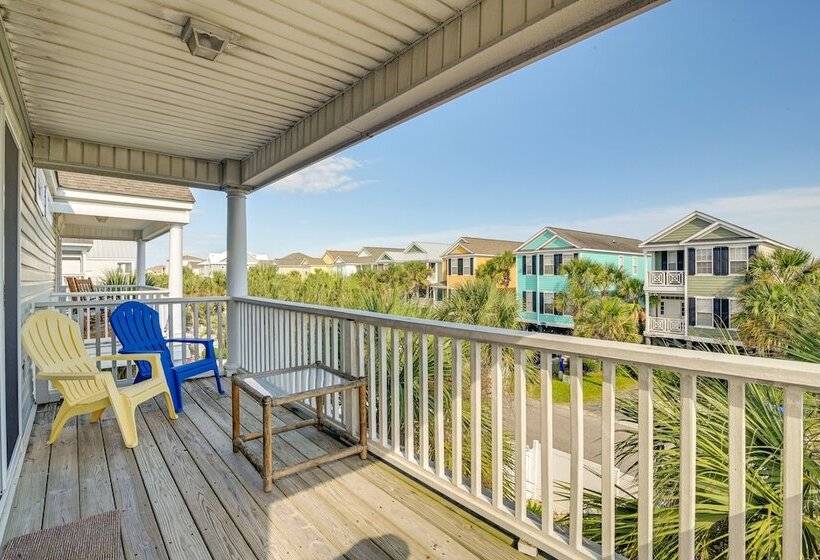 Walk To Ocean & Pier: Surfside Beach House W/ Pool