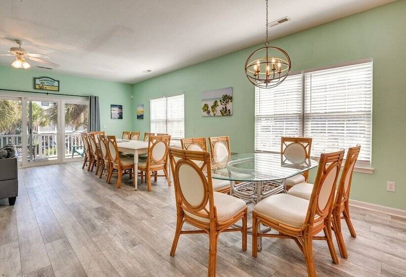 Walk To Ocean & Pier: Surfside Beach House W/ Pool