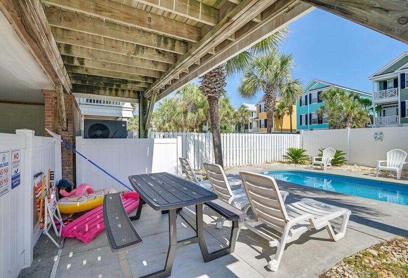 Walk To Ocean & Pier: Surfside Beach House W/ Pool