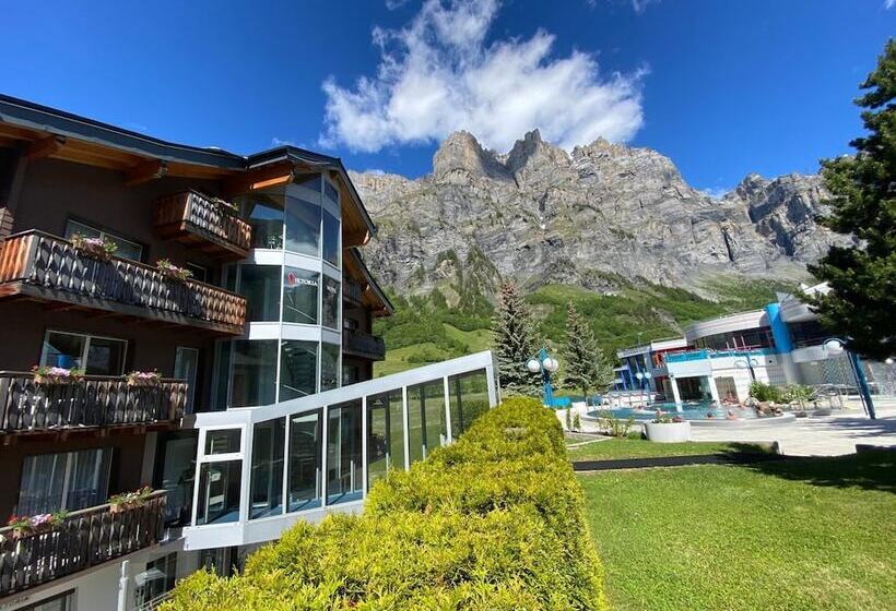 ホテル Viktoria Leukerbad Therme