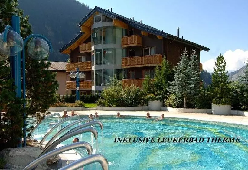 هتل Viktoria Leukerbad Therme