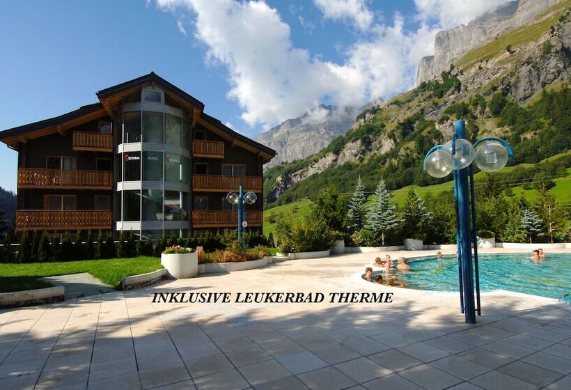 ホテル Viktoria Leukerbad Therme