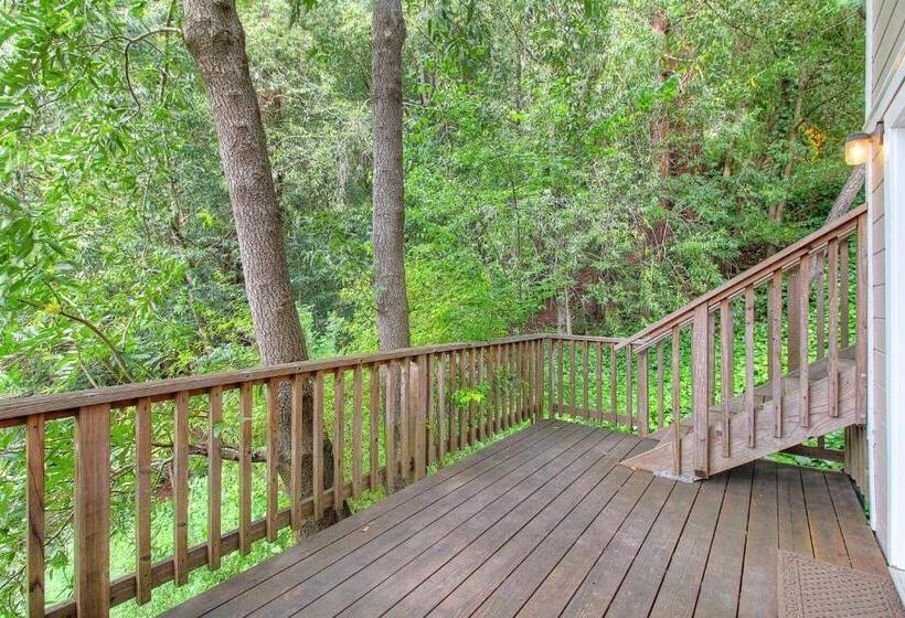 ホテル Downtown Cottage In The Woods