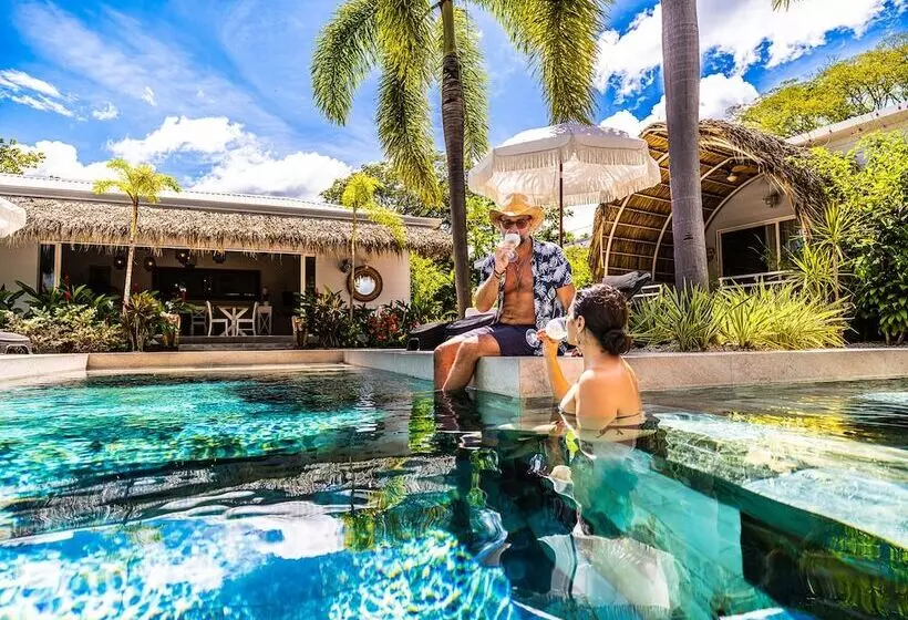 Aamiaismajoitus (B&B) Les Voiles Blanches Tamarindo