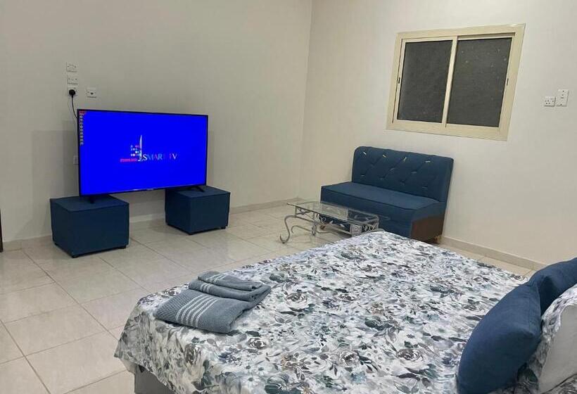 پانسیون ستوديو كبير غرفة و حمام بمكيف غسالة تلفاز واي فاي