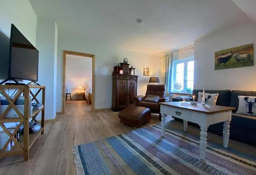 ホテル Ferienwohnung Blick Neukoog